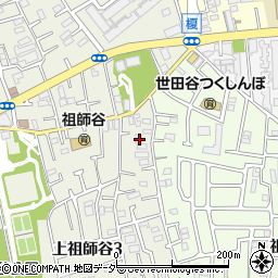 東京都世田谷区上祖師谷3丁目18-19周辺の地図