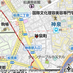 千春治療院周辺の地図