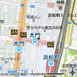 九州 熱中屋 浜松町駅前 LIVE周辺の地図