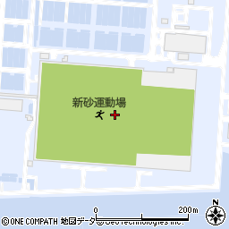 江東区新砂運動場周辺の地図