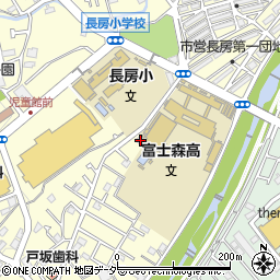 東京都八王子市長房町421-4周辺の地図