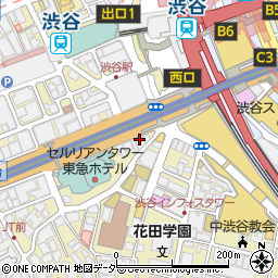 串ごろ 渋谷店周辺の地図