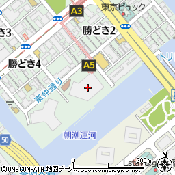 東京都中央区勝どき4丁目6-2周辺の地図
