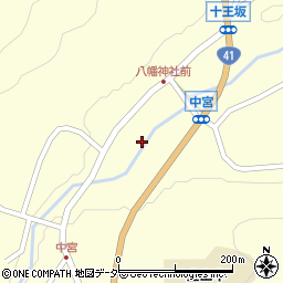 岐阜県下呂市金山町金山2518-1周辺の地図