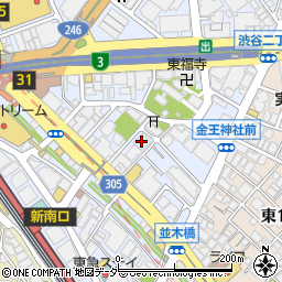 渋谷パインビル周辺の地図