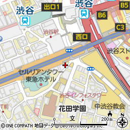 ＮＴ渋谷ビル周辺の地図