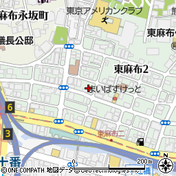 ＥＳＰＯＩＲ　麻布周辺の地図