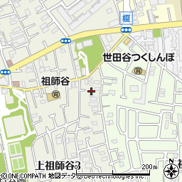 東京都世田谷区上祖師谷3丁目18周辺の地図