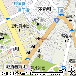 福井県敦賀市元町4周辺の地図