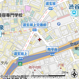 渋谷鍼灸治療院周辺の地図