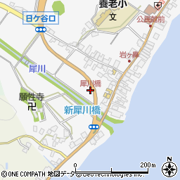 犀川橋周辺の地図