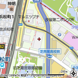 プルデンシャル生命保険株式会社新橋支社周辺の地図