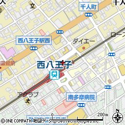 串カツ田中 セレオ西八王子店周辺の地図
