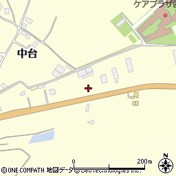 千葉県四街道市中台585周辺の地図