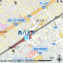 マツモトキヨシセレオ西八王子店周辺の地図