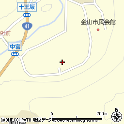 岐阜県下呂市金山町金山2354-2周辺の地図