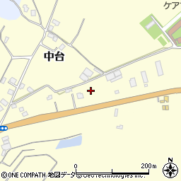 千葉県四街道市中台588周辺の地図