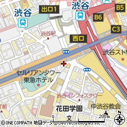 渋谷駅前げんき薬局周辺の地図