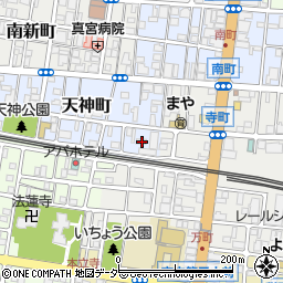 東京都八王子市天神町18周辺の地図