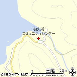 御火浦コミュニティセンター周辺の地図