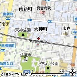 東京都八王子市天神町21-11周辺の地図