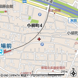 東京都府中市小柳町4丁目31周辺の地図