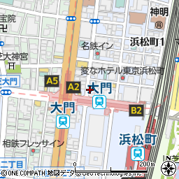 ふかざわ FUKAZAWA 浜松町店周辺の地図