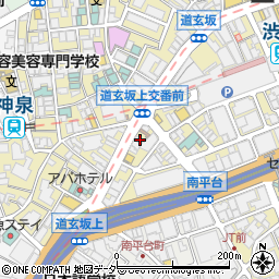 東京都渋谷区道玄坂1丁目19周辺の地図