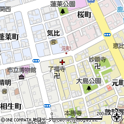 福井県敦賀市元町16周辺の地図