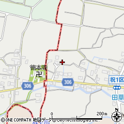 山梨県甲州市勝沼町下岩崎319周辺の地図