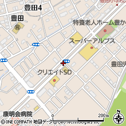 豊田一丁目周辺の地図