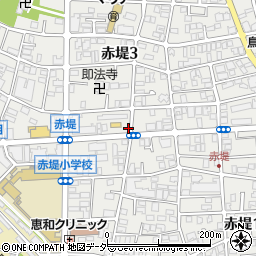 東京都世田谷区赤堤3丁目23-1周辺の地図