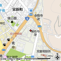 福井県敦賀市曙町周辺の地図