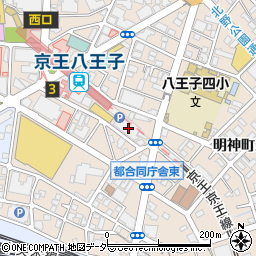 みずほ銀行京王八王子駅 ＡＴＭ周辺の地図