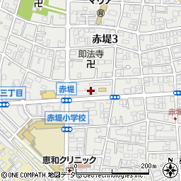東京都世田谷区赤堤3丁目23-4周辺の地図