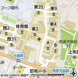大学会館周辺の地図