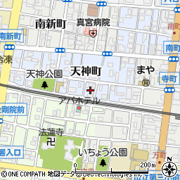 東京都八王子市天神町20周辺の地図