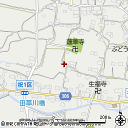 山梨県甲州市勝沼町下岩崎291周辺の地図