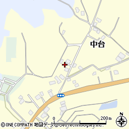 千葉県四街道市中台604周辺の地図