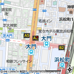 丸一酒場 浜松町店周辺の地図