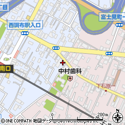 上石原東都パーク駐車場周辺の地図