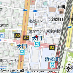 財団法人日本海事協会　東京支部周辺の地図