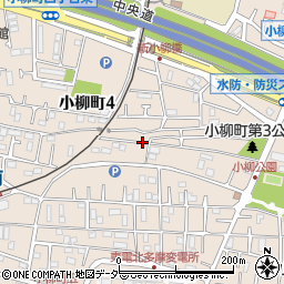 東京都府中市小柳町周辺の地図