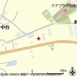 千葉県四街道市中台580周辺の地図