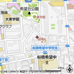 東京都世田谷区船橋7丁目周辺の地図