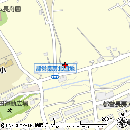東京都八王子市長房町822周辺の地図