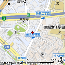 グッドルーム渋谷店周辺の地図