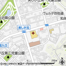 せんどう美しが丘店周辺の地図