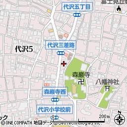 スタジオベイド　下北沢店周辺の地図