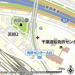浜田陸橋周辺の地図